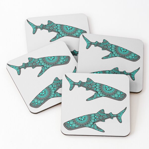 Item preview, Turquoise Whale Shark designed and sold by Scuba-Div3r.