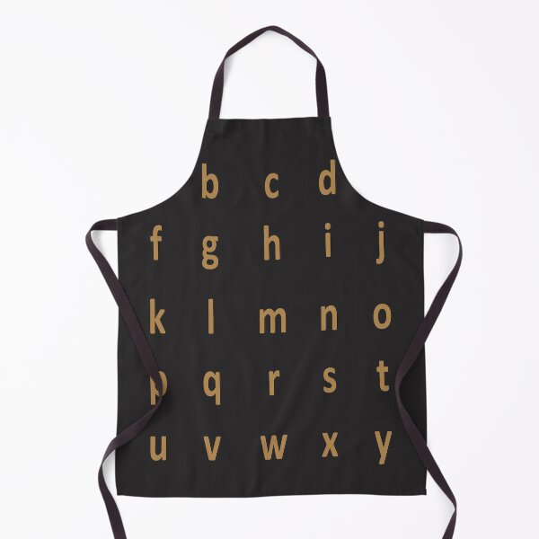 Artikelvorschau, komplettes Alphabet - braun entworfen und verkauft von ZiphGames.