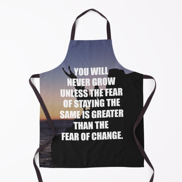 Item preview, You will never grow unless the fear of staying the same is greater than the fear of change. designed and sold by Billionaire Vitamins.