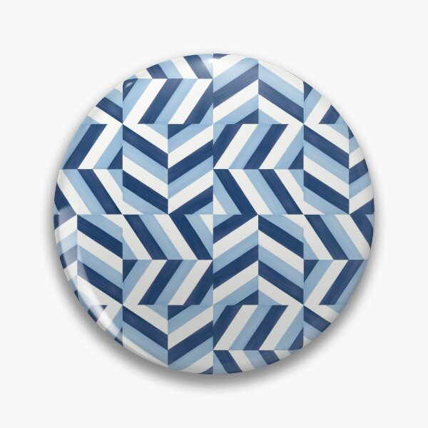 Item preview, Blu Ponti Tiles Pattern Print designed and sold by MCMXCV-PROJECT.
