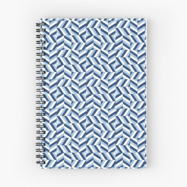 Item preview, Blu Ponti Tiles Pattern Print designed and sold by MCMXCV-PROJECT.