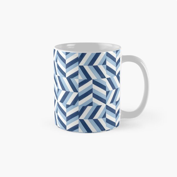 Item preview, Blu Ponti Tiles Pattern Print designed and sold by MCMXCV-PROJECT.