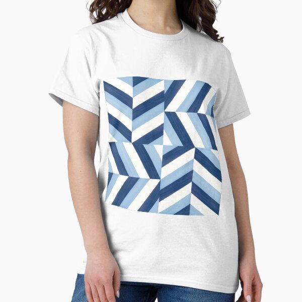 Item preview, Blu Ponti Tiles Pattern Print designed and sold by MCMXCV-PROJECT.