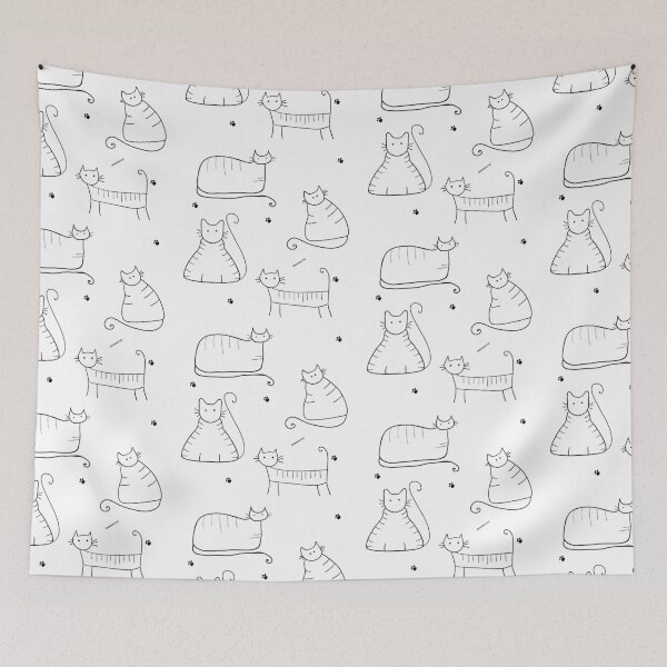 Item preview, Cats Pattern designed and sold by Marwative ..