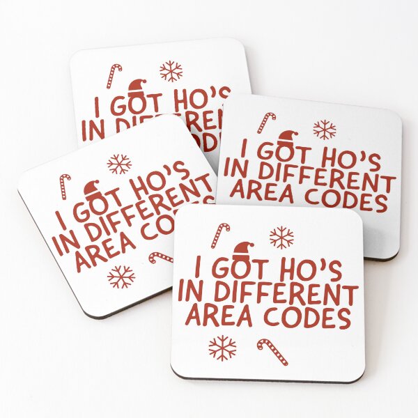 Item preview, CHRISTMAS - I GOT HO'S IN DIFFERENT AREA CODES  designed and sold by Tropical Blood.