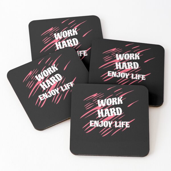 Item preview, Work Hard Enjoy Life designed and sold by Rcasadesign.