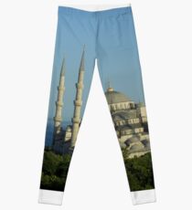 Blue Mosque Leggings
