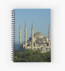 Blue Mosque Spiral Notebook