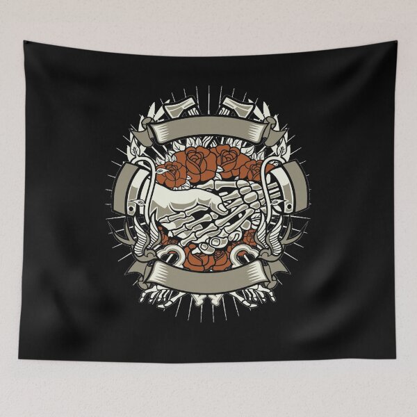 Item preview, Shaking hands with the dead - Awesome goth culture lover Gift designed and sold by Teenation9.