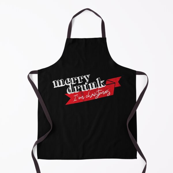 Item preview, Merry Drunk Christmas Funny Saying Gift designed and sold by teeseeds.