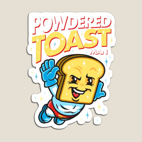 Super Toast Man Magnet