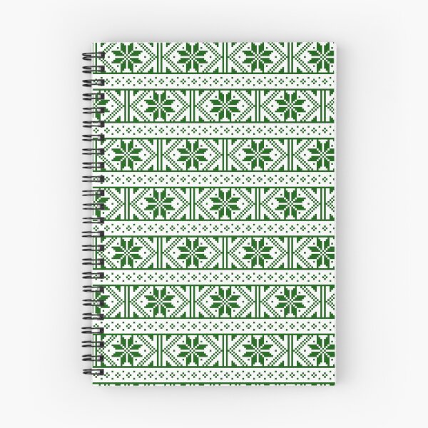 Item preview, Fair Isles in Green and White designed and sold by Darcy777.