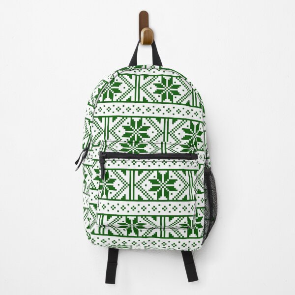 Item preview, Fair Isles in Green and White designed and sold by Darcy777.