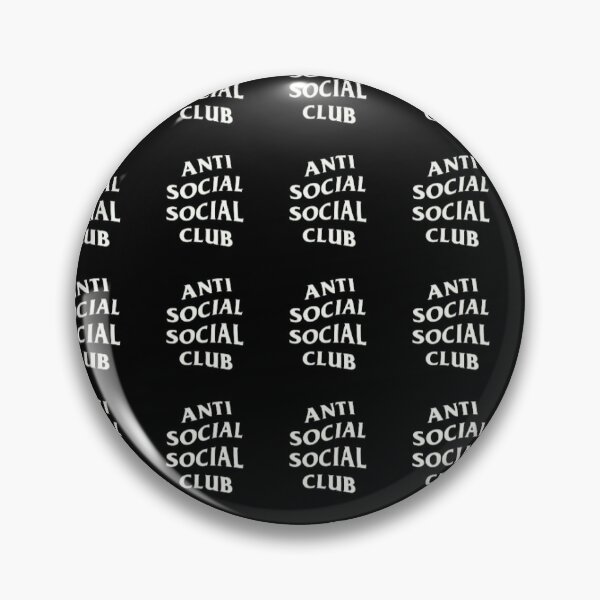 Item preview, Anti social club pattern design  designed and sold by Mysticgem.