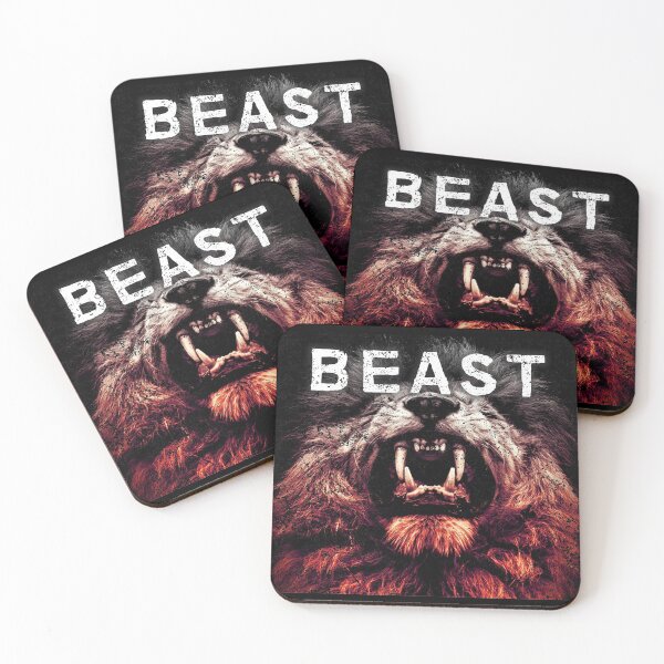 Item preview, Beast Lion Workout Training Motivation Running Football Weightlifting Get After It Design designed and sold by awonacott.