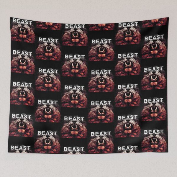 Item preview, Beast Lion Workout Training Motivation Running Football Weightlifting Get After It Design designed and sold by awonacott.