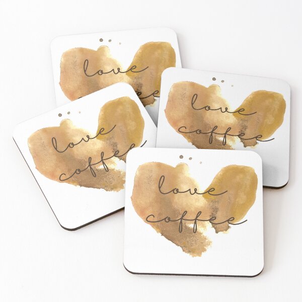 Item preview, Love Coffee Stain Heart designed and sold by Carmeliota.