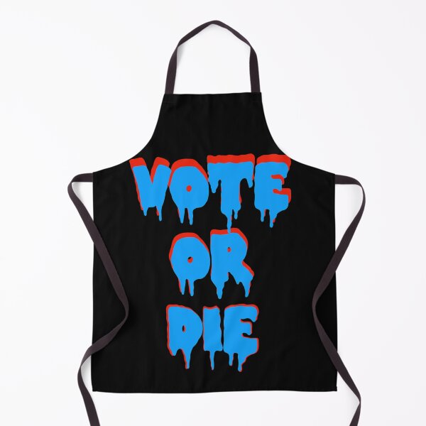 Item preview, Vote Or Die Blue/Red Blood Drip designed and sold by DesignsofNote.