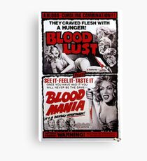 Movie Poster Merchandise Canvas Print