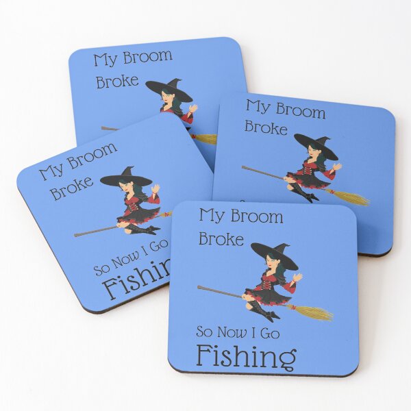 Item preview, My Broom Broke so now i go fishing designed and sold by amrmab.