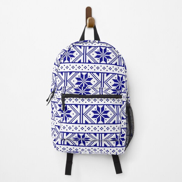 Item preview, Fair Isles in Blue and White designed and sold by Darcy777.