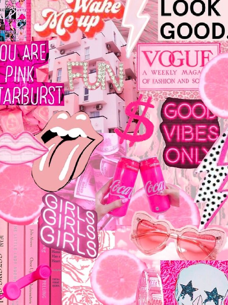 Ästhetische rosa Collage von PaisleyF1