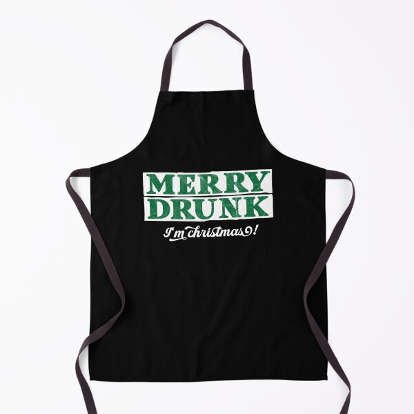 Item preview, Merry Drunk Christmas Funny Saying Gift designed and sold by teeseeds.