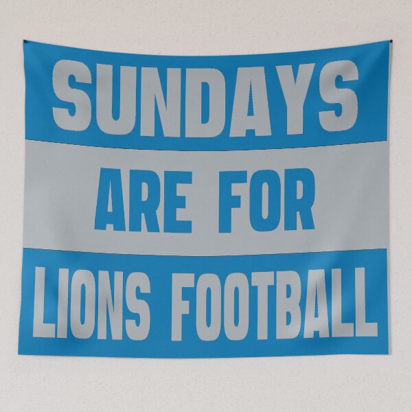 Item preview, Sundays are for Lions Football designed and sold by ml-77pro.