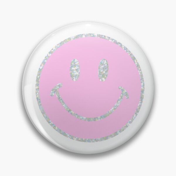 Item preview, Pink Sparkly Smiley Face designed and sold by Penny Rae.