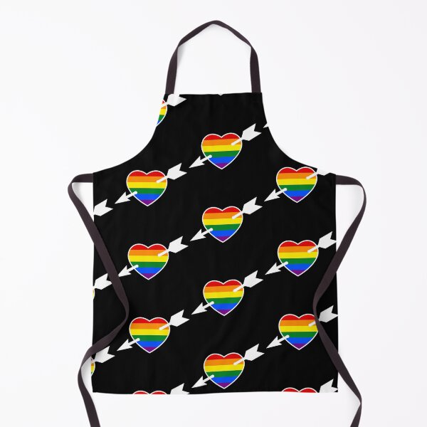 Item preview, Arrow through Heart Rainbow Pride By Bent Sentiments LGBT gay lesbian interest  designed and sold by bentsentiments.