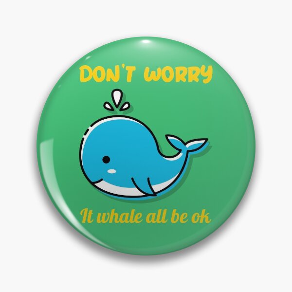 Item preview, Cute Whale Pun designed and sold by dinobouldering.