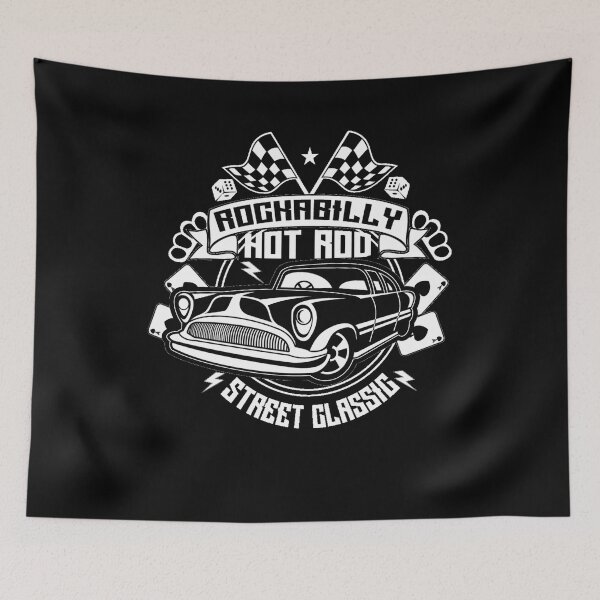 Item preview, Rockability hot rod - Awesome vintage car lover Gift designed and sold by Teenation9.