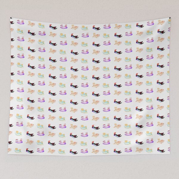Item preview, Cute sea slugs / nudibranchs! designed and sold by abnormalAshes.