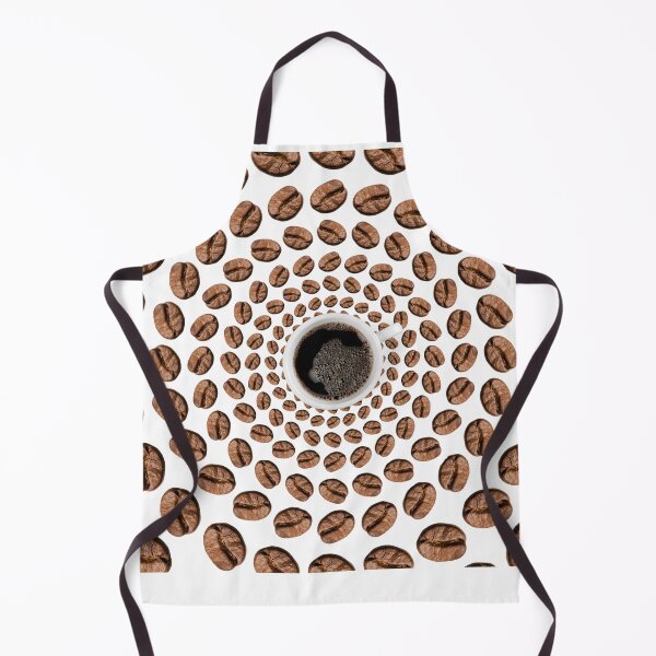 Item preview, coffee bean swirl designed and sold by Mad Catter Studio.