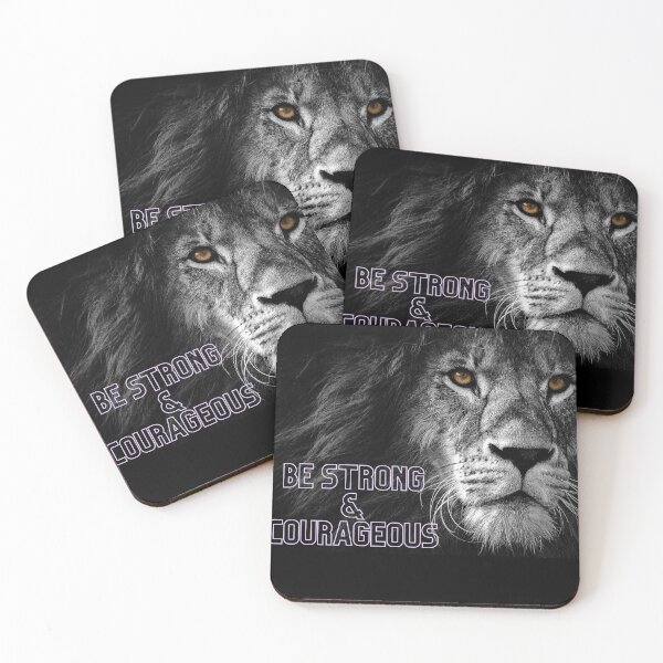 Item preview, BE STRONG AND COURAGEOUS  designed and sold by jreiter57.