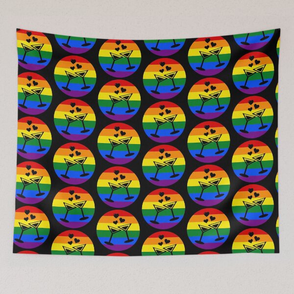Item preview, Cheers Rainbow Pride By Bent Sentiments LGBT gay lesbian interest  designed and sold by bentsentiments.