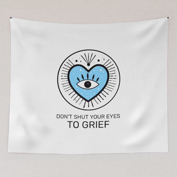Item preview, Don't shut your eyes to greif designed and sold by Lisa Lucero.