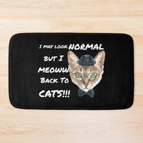 Item preview, I meow back at cats designed and sold by DesignsByRisa.