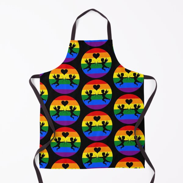 Item preview, Cherubs Rainbow Pride By Bent Sentiments LGBT gay lesbian interest  designed and sold by bentsentiments.