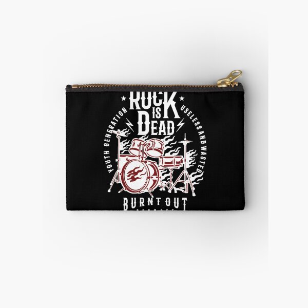 Item preview, Rock is dead - Awesome drums lover Gift designed and sold by Teenation9.
