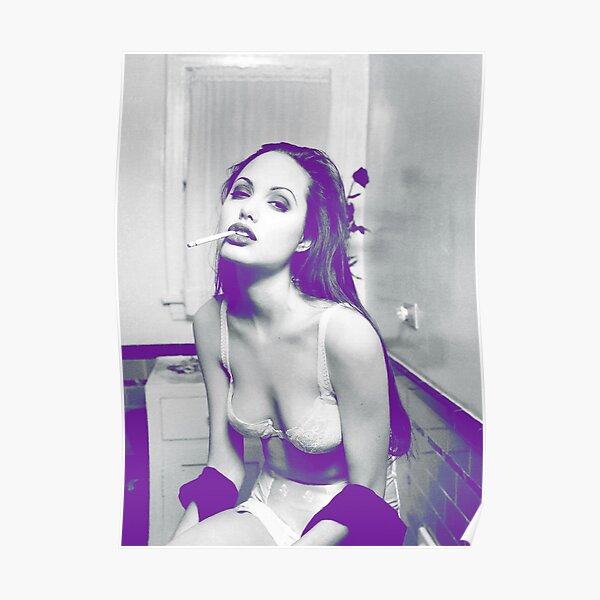 Angelina Jolie - Circa 1994 Poster