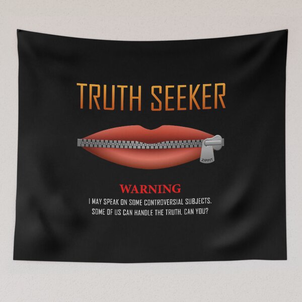 Item preview, ZIPPIT - Truth Seeker designed and sold by WJ Design.