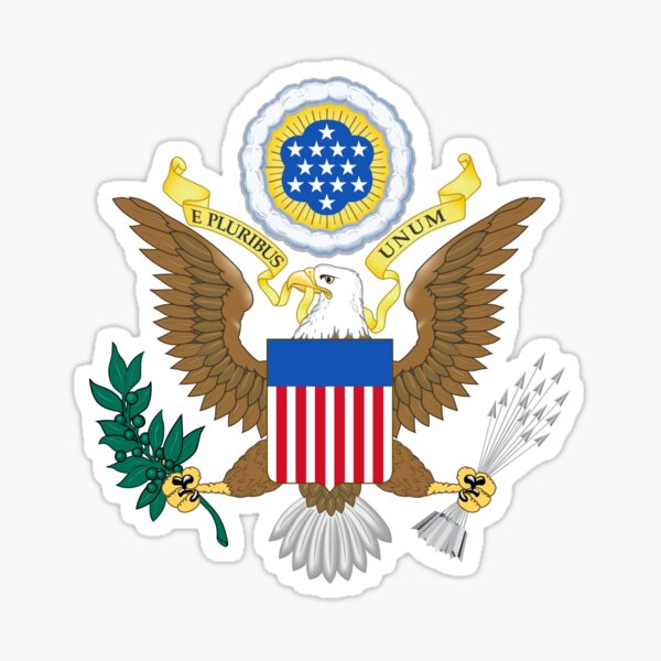 Item preview, Coat of Arms of the United States  designed and sold by abbeyz71.