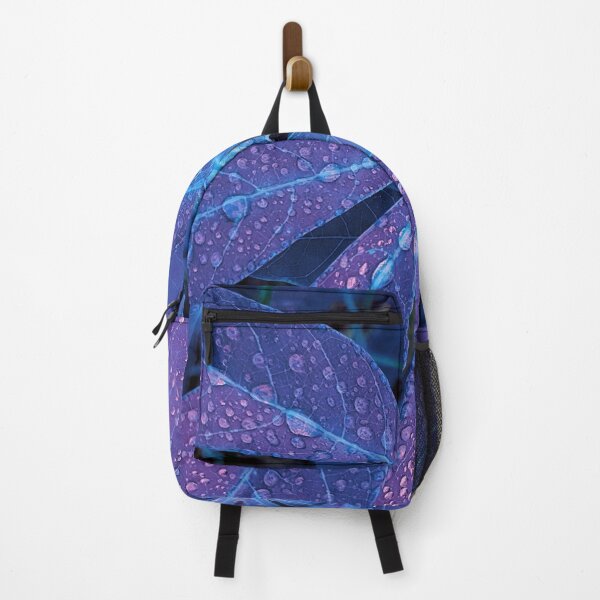 Item preview, Leaves Raindrops Cassava Brazil Rain, Purple designed and sold by Forestia.