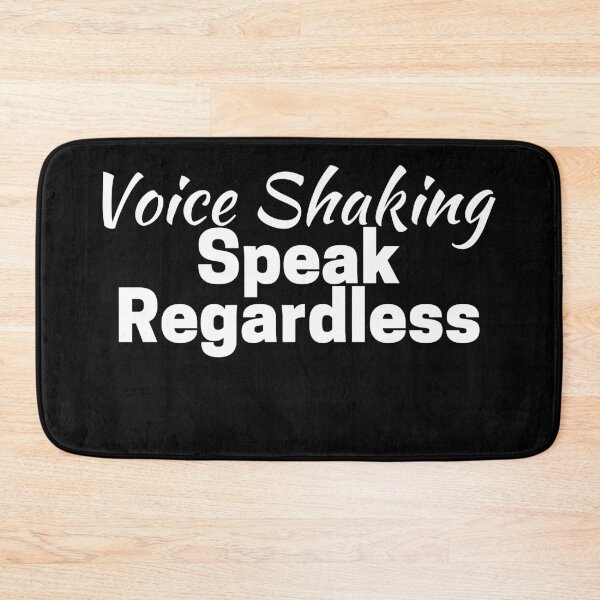 Item preview, Voice Shaking Speak Regardless designed and sold by Isha Dibua.