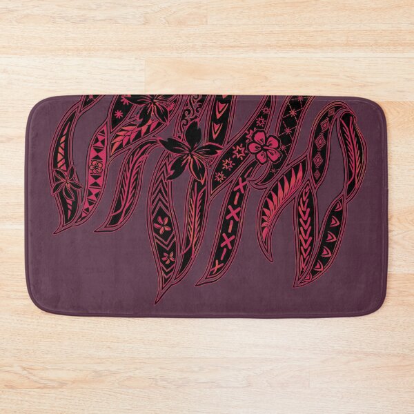 Item preview, Samoan Tribal Malu Leaves Overlay designed and sold by sunnthreads.