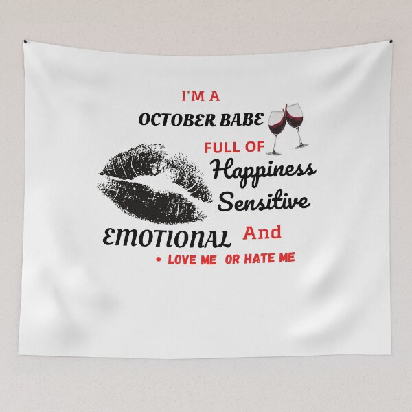 Item preview, october birthday quotes designed and sold by morrismorgan.