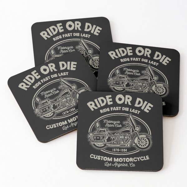 Item preview, Ride or die ride fast and die last - Awesome motorcycle lover Gift designed and sold by Teenation9.
