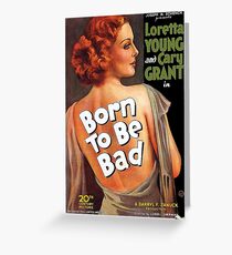 Movie Poster Merchandise Greeting Card