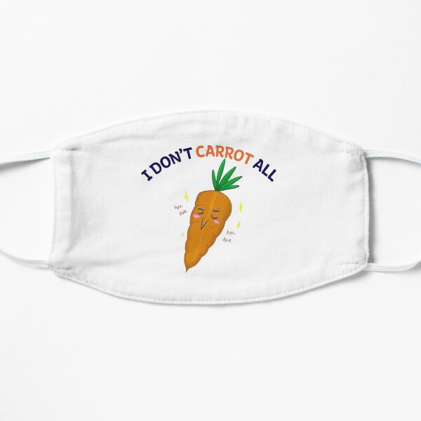 I Don't Carrot All Mask